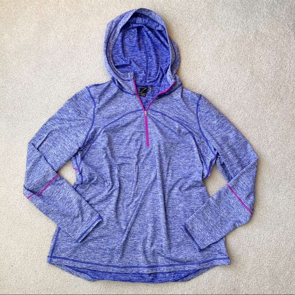 Zella plus size half zip hooded pullover size 2x